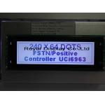 Building In Controller Graphic LCD Module 5.0V Power Supply 240X64 Dot