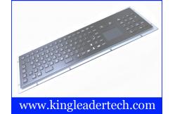 China Stainless Steel Industrial Keyboard With Touchpad IP65 Liquid-Proof With 103 Keys supplier