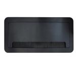 Black Brush Conference Table Power Box Aluminum Material  With HDMI And VGA for sale