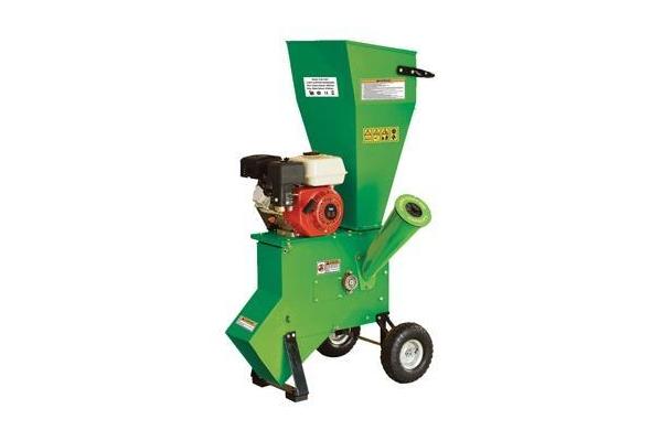 Hand push gasonline wood chipper shredder