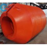 UHMWPE / HDPE Pipe Floaters Inner Diameter 355mm With PU Foam Filled