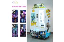 China Convenient Metal Phone Case Printing Vending Machine Personalized With Coin Payment supplier