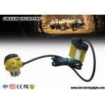 25000 Lux Waterproof LED Mining Light With Warning Red Light on Cable
