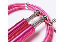 China Wholesale Custom Logo Training Fintness Accessories Aluminum Jump Rope plastic jump rope supplier