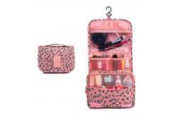 China Custom Waterproof Folding Large Capacity Toiletry Hanging Makeup Bag supplier
