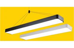 China Suspended 3000k Led Linear Strip Light For Office supplier