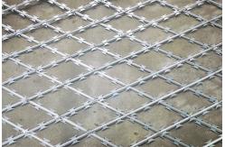 China Galvanized Welded Razor Wire Mesh 1800mm 2000mm Concertina Wire Fence supplier