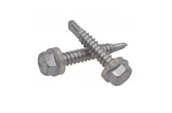 China Hex Flange Head Self Tapping Screws Hexagon Washer Head Screws supplier