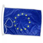 2x3 Foot European Union Flag Shinning Polyester Canvas Header and Rope Customized
