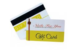 China Plastic Gift Cards With Magnetic Stripe Plastic Customer Loyalty Cards Rectangular supplier