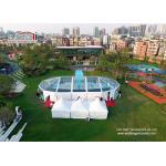 Outdoor Clear Wedding Party Tent With Chairs And Tables Wind Loading 100km / Hour for sale