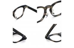China Unique Hand Made Retro Personalized Acetate Optical Frame MR 98613 supplier