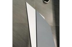 China PE/PVDF Coating PVDF Aluminum Composite Sheet with 25um-30um Coating Thickness supplier