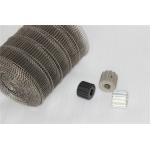 Metal Flat Flex Wire Mesh Conveyor Belt 1.0- 4.0 Mm Dia Smooth Surface Fire Prevention for sale