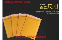 China Self Adhesive Seal Kraft Bubble Mailers Padded Envelopes Courier Custom Size supplier