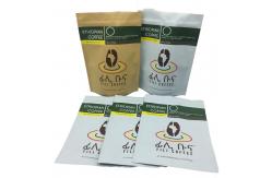 China Matte Finish Foil Lined Stand Up Zipper Packaging Bag 500g Coffee Bag supplier