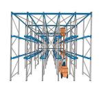 Steel Q235B Forklift Pick Up Drive In Warehouse Racking CE ISO9001 for sale