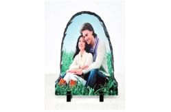 China Sublimation Semi-circular Opening Photo Slate supplier