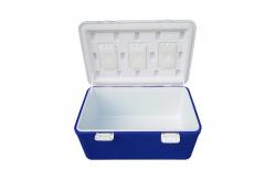 China Environmental PE Material Insulated Foam Cooler Box With Handle And Belt supplier