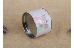 China Salt Paper Tube Packaging Cylinder White Spice Packaging Box With Silver Movable Lid supplier