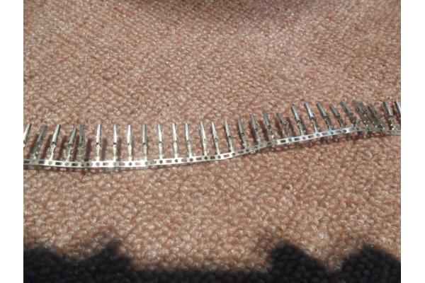 Precision Terminal Metal Stamped Parts With Progressive Dies , Copper Material