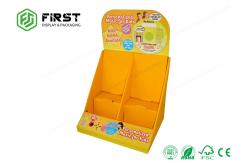 China POS Corrugated Counter Displays Offset Printing Matt Lamination supplier