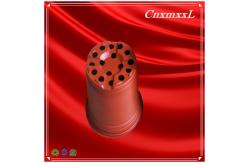 China 10cm Top Dia Brown Polypropylene Plant Pots UV Stabilized HDPE supplier