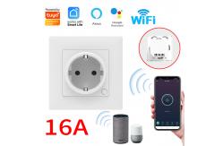 China Mtering Zigbee Wall Socket Intelligent 16A Smart Socket supplier