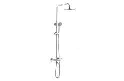 China 97cm To 130cm Exposed Shower Column Kit supplier