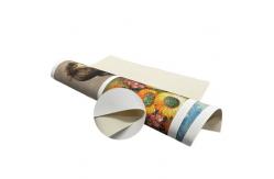 China Printable Art Canvas 360gsm Inkjet Printing Pure Cotton Canvas Roll supplier