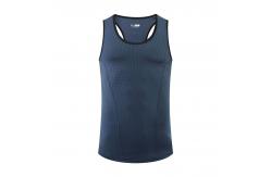 China Sports Loose Breathable Running Mens Casual Tank Top Wide Shoulder Sleeveless Sling supplier