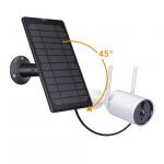 Solar Security Camera  Night Vision Outdoor Camera For IP65 Home Rechargeable Battery WiFi Motion Detection Camera for sale