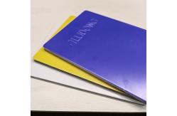 China PVDF Coating Fireproof Aluminum Composite Panel 3mm-6mm Easy Installation supplier