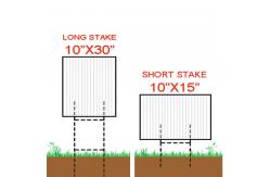 China Hot Dipped Galvanized Metal Wire H Stakes Heavy Duty H Frame supplier