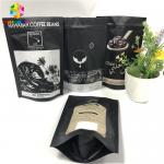 Roasters Tea Foil Pouch Packaging 100g 250g 500g Standing Up Mylar Matte Luxury Coffee Pack for sale