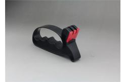 China Black PP Shear Sharp Scissor Sharpener With Tungsten Steel For Outdoor supplier