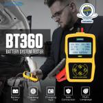 CE Car Diagnostic Tester BT360 12V Digital Automotive Battery Tester Analyzer for sale