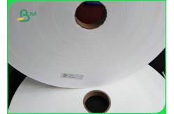 China 28gsm Width 28mm 33mm Food Grade Paper Roll For Drinking Straw Pipe supplier