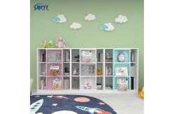 China Children'S Book 4 Layers Modern Metal Bookshelf Living Room Furniture supplier