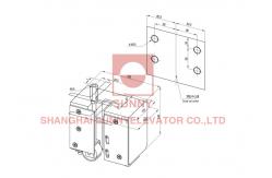 China Instantaneous Safety Gear Elevator Safety Components For Passenger Elevator supplier