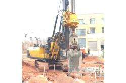 China 20m Depth Small Pile Driver Drill Rig Hydraulic Rotary Geotechnical 2700mm supplier