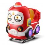 Dreamland Factory Wholesale Coin Operated Qiqu Fire Truck Kiddie Rides Amusement Park Kids Rides For Children For Sale for sale