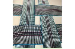 China 50mm Blue Sofa Elastic Webbing PE Chinese Rubber Yarn Material supplier