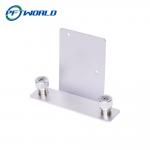 Stainless Steel Precision Sheet Metal Parts Silver Plate Custom Bending Accessories for sale