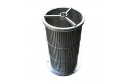 China Round Profile Wedge Wire Screen Packaging Wooden Case Wire size 2x3mm supplier