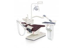 China Class II Dental Unit Chair Grey With Rotatable Unit Box supplier