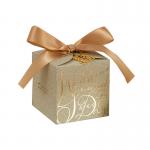 Wholesale Luxury Gold and Silver Card Logo Food Packaging Box Custom Color Wedding Candy Chocolate for sale
