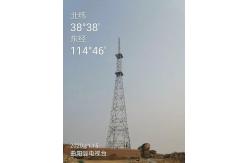 China 4 Legged Tower 50m Radio Antenna Tower For Broadcasting supplier