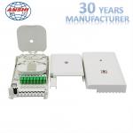 Waterproof 8 Core Wall Mount FTTH Distribution Box With PLC Splitter for sale