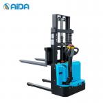Lead Acid  Full Electric Stacker battery pallet stacker Forklift Stand On High Efficiency for sale